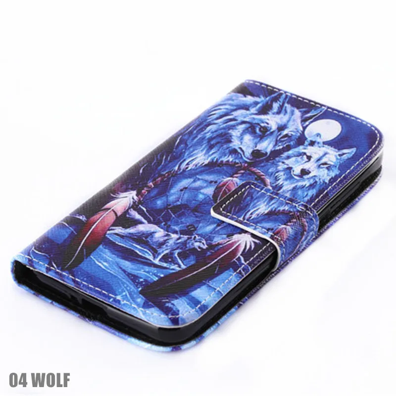 04 WOLF Кожаный чехол-кошелек с рисунком PDGB для huawei Honor 8X, чехол s Honor 4C Pro Y6 Pro Enjoy 5 Honor 5C, цветной Чехол-книжка - Цвет: 04 WOLF