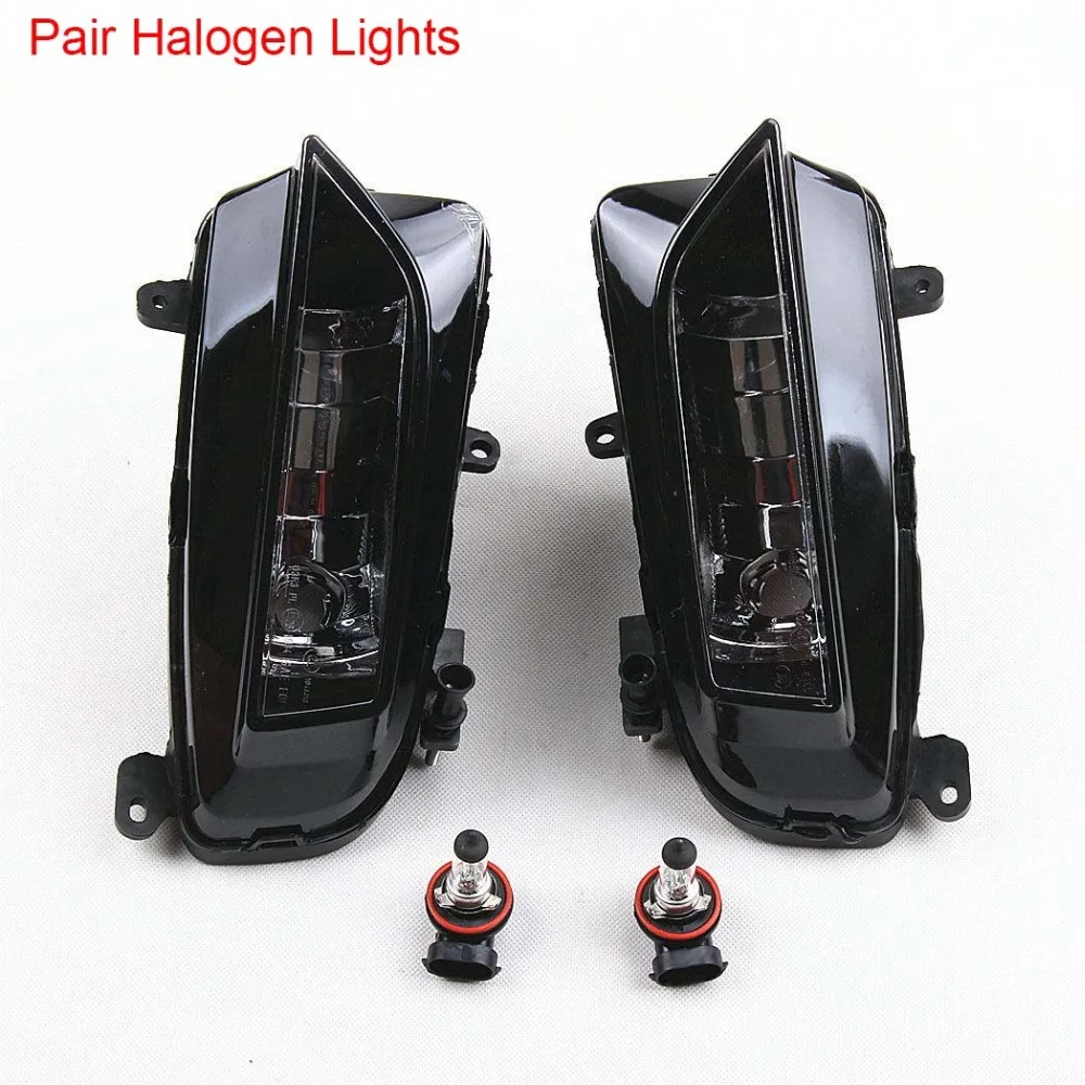 Передний левый и правый бампер Нижняя светодиодная противотуманная фара сотовая