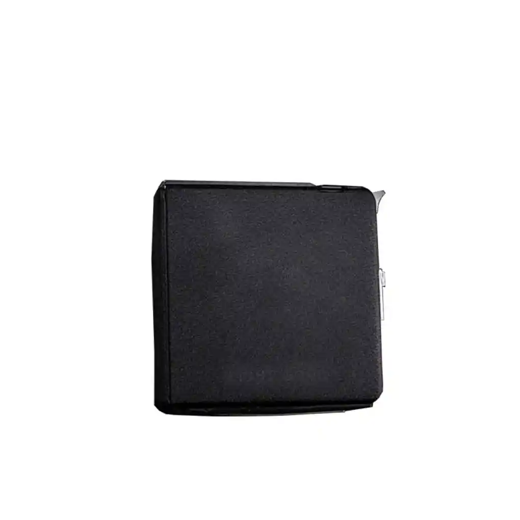 Black frosted Портативный автоматическое извлечение бутан 20 сигарет коробка для хранения зажигалка ветрозащитный Металл матовая поверхность коробка для хранения - Цвет: Black frosted