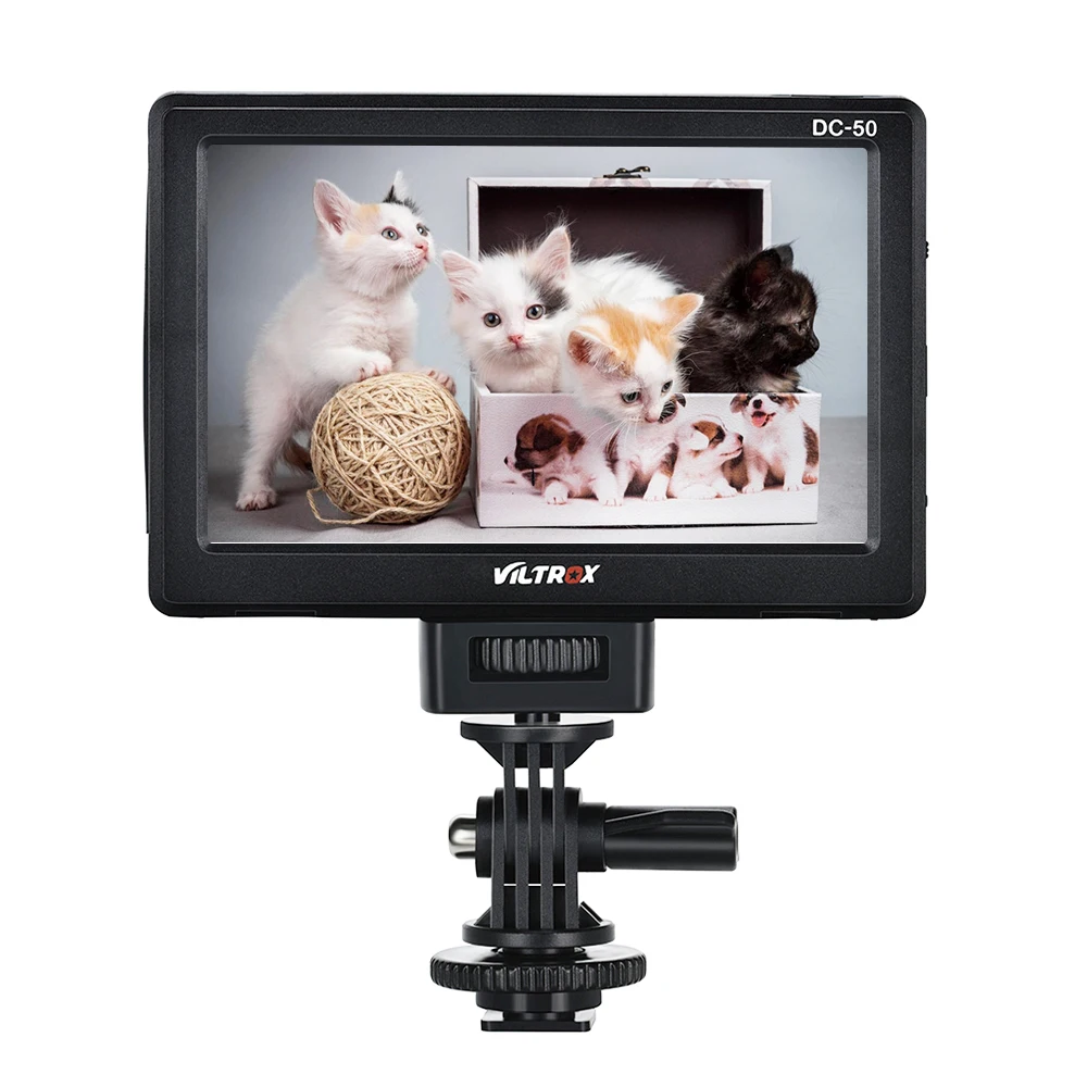 

Viltrox DC-50 HD Clip-on LCD 5 ''портативный широкоугольный монитор для Canon Nikon Sony DSLR Camera DV