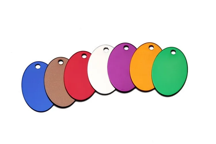 100 шт./лот Персонализированная бирка для собак и кошек с гравировкой|cat tag|engraved petpet