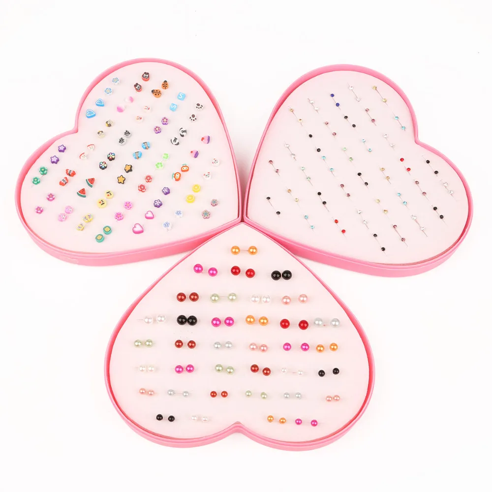 36 пар разноцветные гипоаллергенные пластиковые гвоздики|hypoallergenic stud earrings|clay