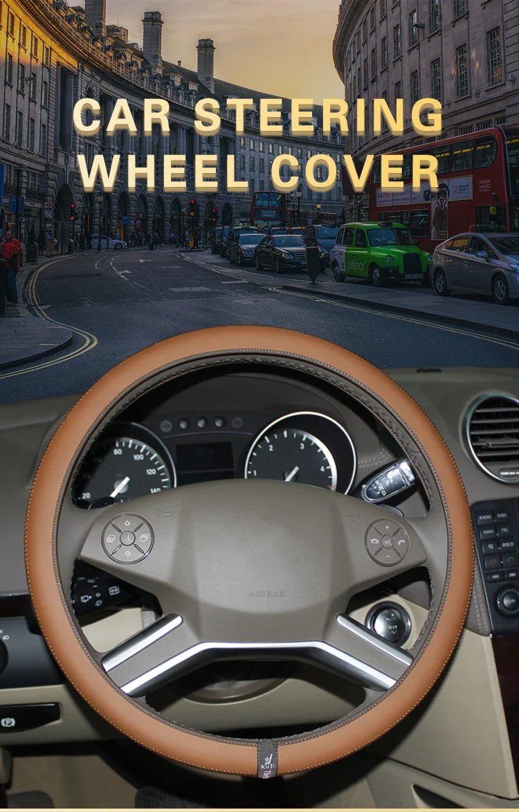 Ручная пошив Авто оплетка на руль для Mercedes Benz M-Class 2009-2011 R-Class 2010- GL-Class 2010-2012 автомобиль