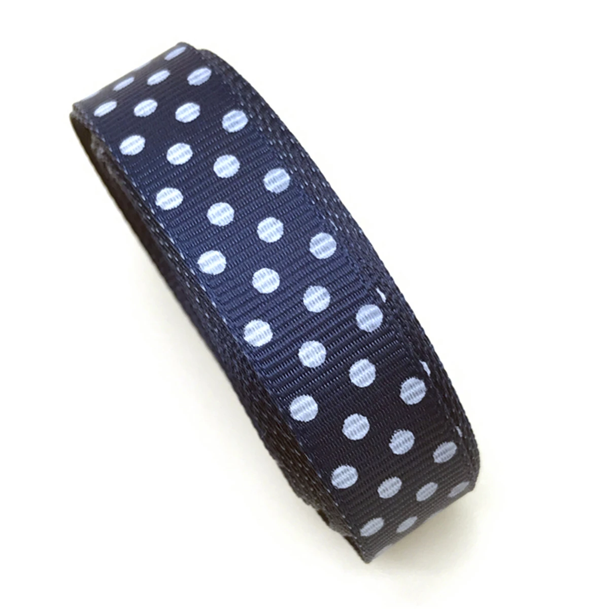 Ленточка грейн с полосками для волос и украшений на Рождество и свадьбу, печать в горошек, 5 ярдов, 5/8 (15 мм), DIY упаковка подарков.