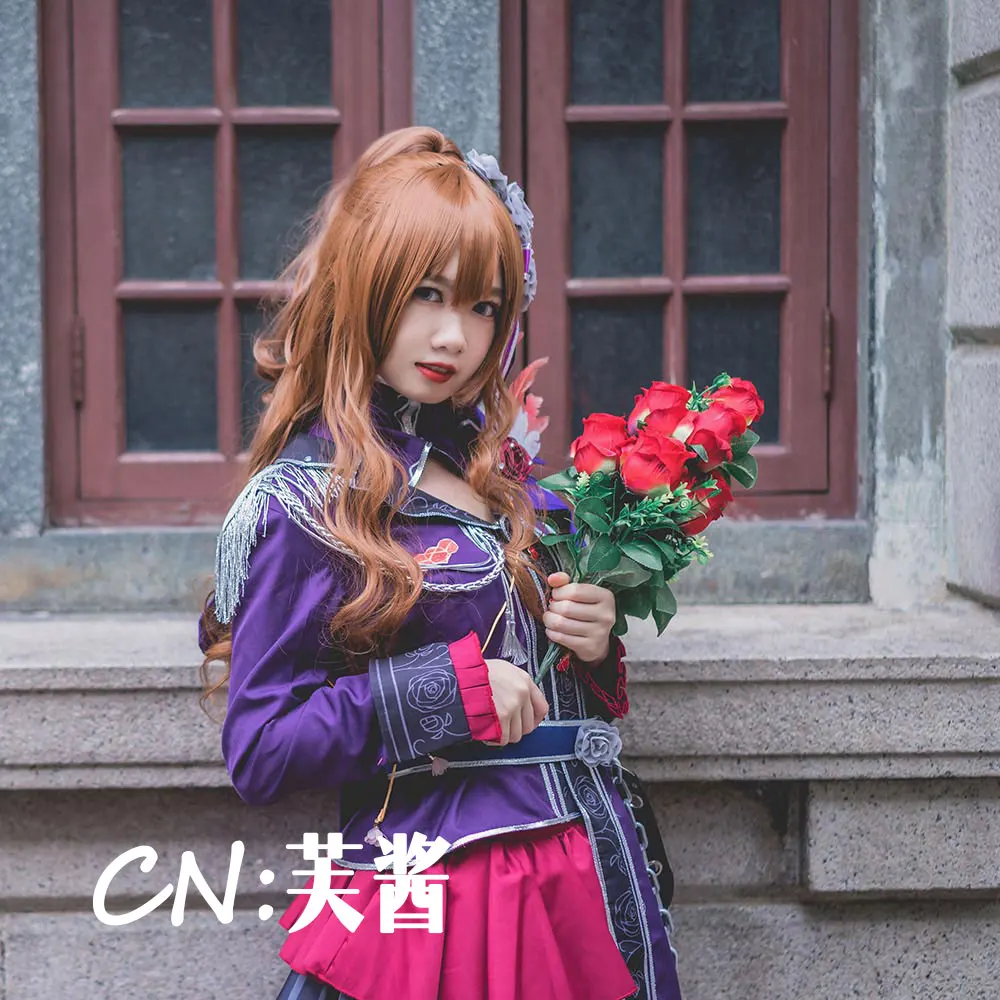 Косплей Костюм BanG Dream Roselia 3th live Lisa Imai Униформа Хэллоуин Рождество аниме индивидуальный заказ