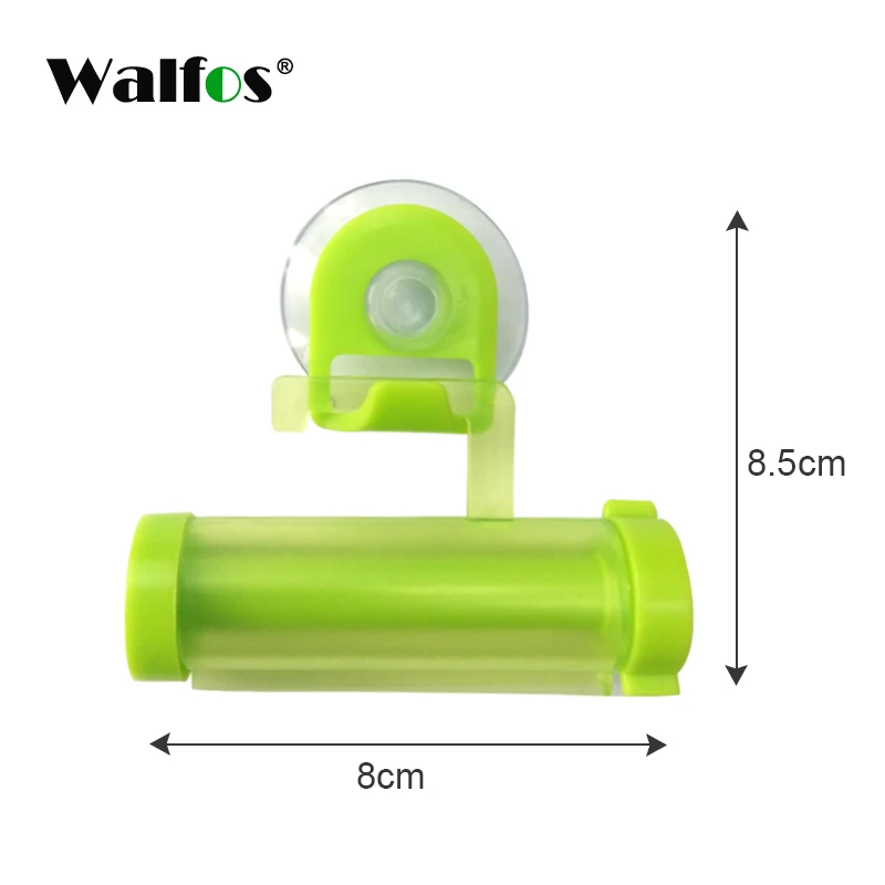 Green WALFOS Высокое качество держатель для зубных щеток МИЛЫЙ Тоторо держатель для зубных щеток настенный держатель присоска, органайзер на присоске Аксессуары для дома и ванной комнаты - Цвет: Green