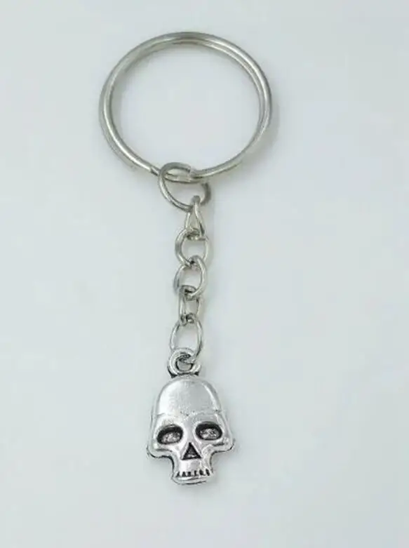 Смешанная Птица Череп сахар Скелет Тыква брелок маска кольцо для ключей