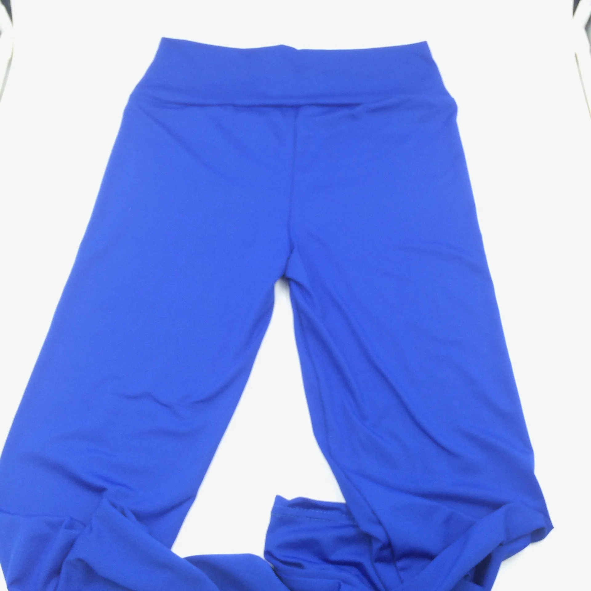 Blue Женские эластичные длинные леггинсы ярких цветов, новая мода, высокая талия, для тренировок, бодибилдинга, сексуальные леггинсы, подарочные штаны L1008 - Цвет: Blue