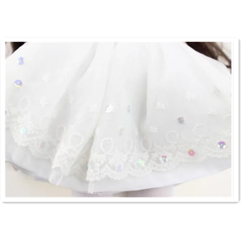 Новинка 18 дюймов/45 см модные пластиковые куклы кукла принцессы с платьем милые