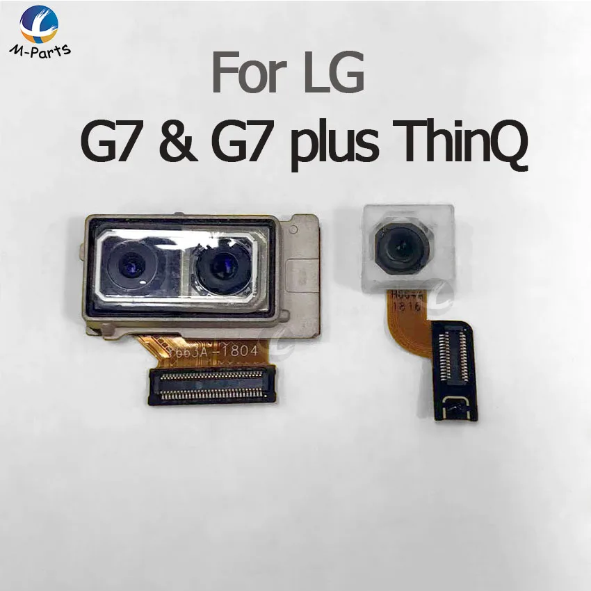 

Новое поступление, оригинальная задняя фронтальная камера для LG G7 Plus + ThinQ, оригинальная основная, задняя, большая, маленькая камера с гибким ...