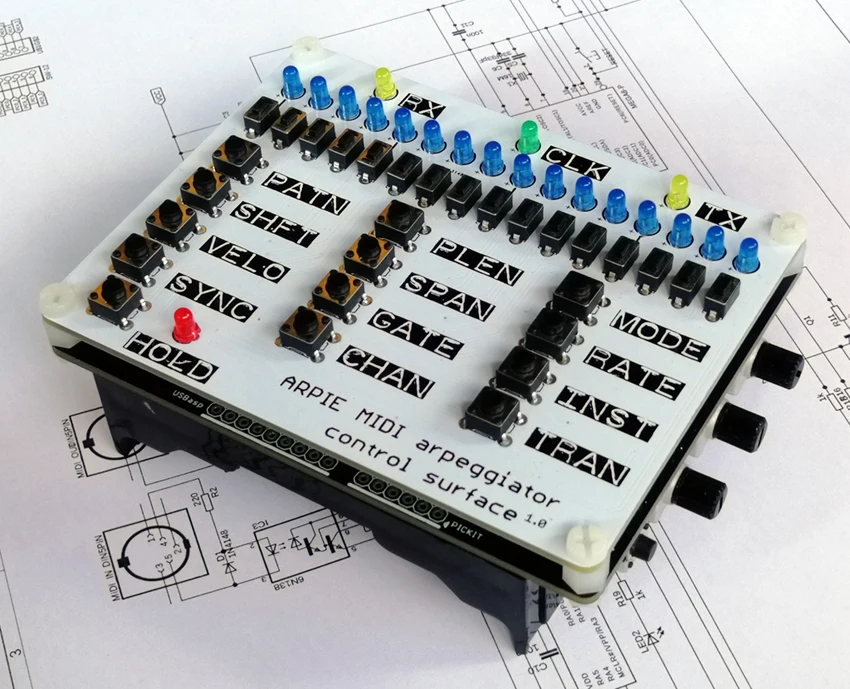 AZSMZ ARPIE MIDI арпигатор плюс (отправка arpiated аккордов через для любого синтезатора или