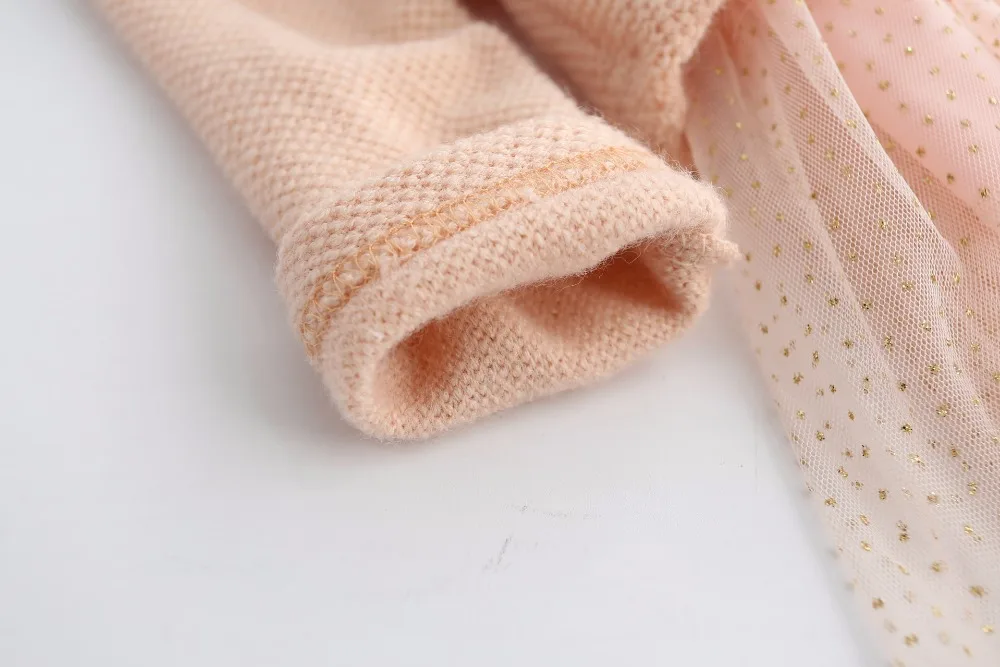 BibiCola/платье для малышей весенне-осенняя теплая одежда новое зимнее платье