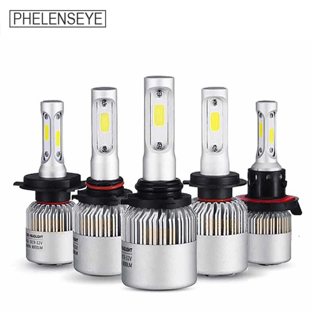 H1 H3 H4 H7 H11 9005 9006 9012 Cветодиодные лампы для авто фары led лампа ходовые огни лед