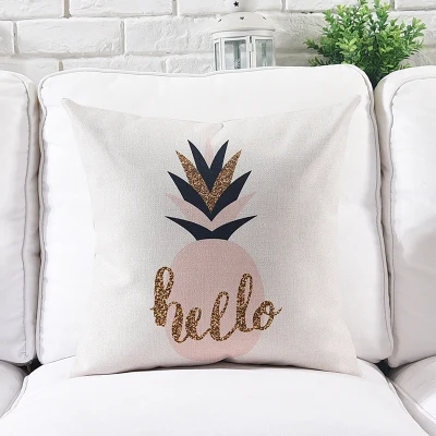 Decorative cushion cover /Geometric minimalist Nordic Pineapple cotton pillow/ Wholesale and retail cushions/Marine style waist | Дом и сад