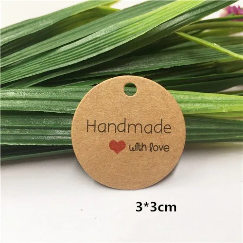 3x3cm brown 100 шт/партия многостильная крафт пустая карта-метка на вешалку этикетки для карточек ручной работы в подарок крафт заметки этикетки для коробки/сумки - Цвет: 3x3cm brown
