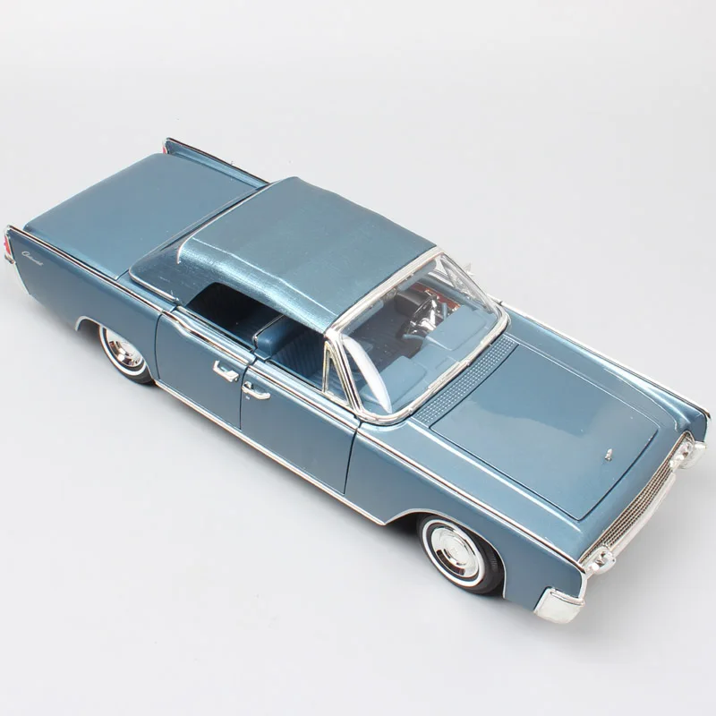 Детский 1:18 ford роскошный винтажный люкс 1961 LINCOLN Континентальный литой автомобиль масштаб металлический игрушечный автомобиль модель сувенир Миниатюрный