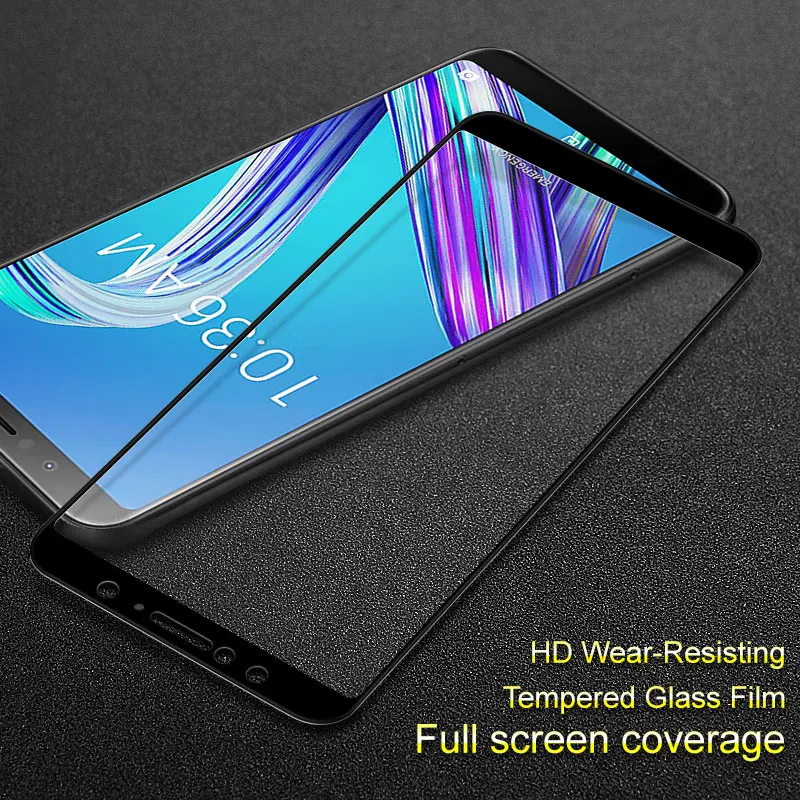 Фирма IMAK закаленное Стекло Экран для asyus Zenfone Max Pro M1 ZB601KL ZB602KL полный экран с