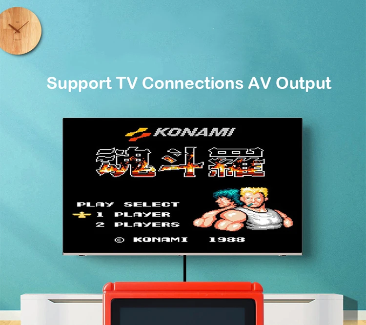 Мини портативная игровая консоль 8 бит Ретро игра Ручной игровой плеер встроенные 500 игры для игры Мальчик Дети взрослый Consola#20