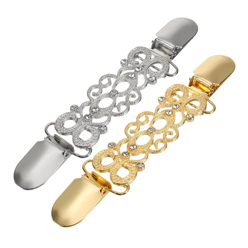 Новинка золотой свитер кардиганы брошь зажимы для утки винтажная шаль кардиган