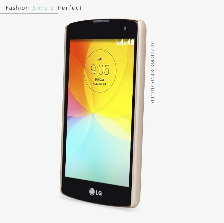 10 шт./лот оптовая продажа Nillkin Super Frosted Shield чехол для LG L Fino D295 с Экран протектор и
