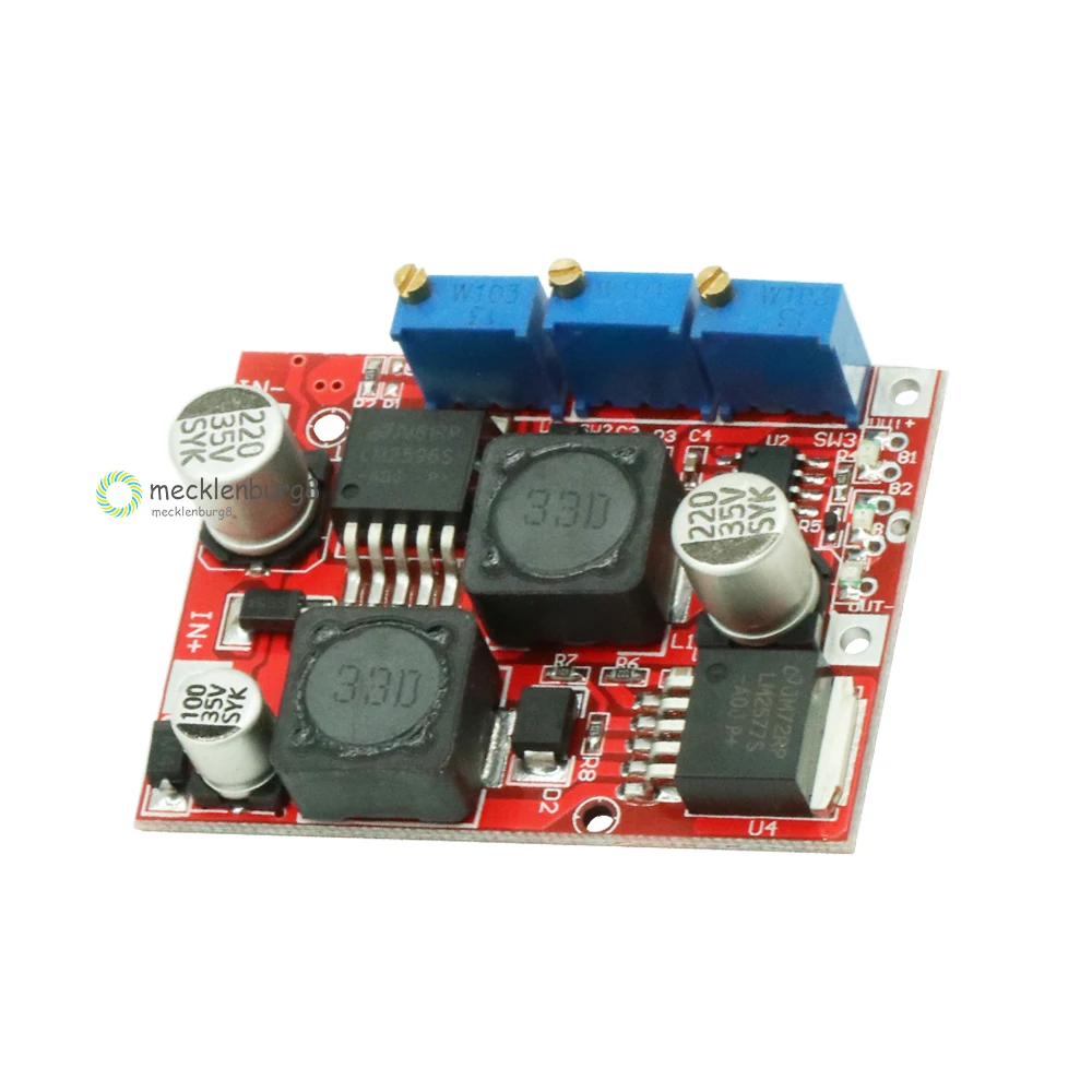LM2577S LM2596S DC-DC повышающий понижающий модуль преобразователя Напряжения 15 Вт