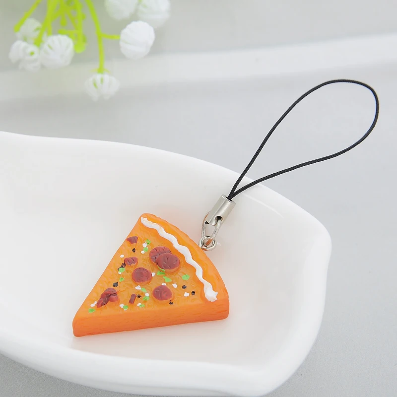 7 шт./компл. ожерелье с подвеской пицца брелок для ключей лучшие друзья навсегда