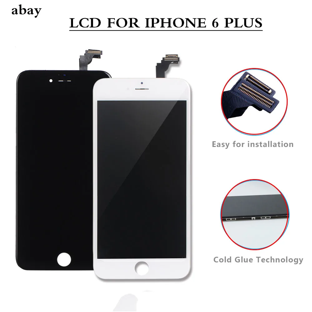 ЖК дисплей для iPhone 6 Plus A1522 A1524 A1593 5 дюйма сенсорный экран дигитайзер в сборе