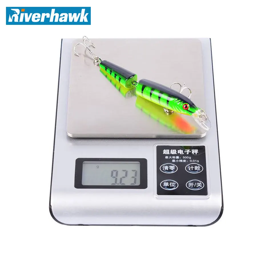 RiverHawk 2016 хорошая приманка для рыбалки minnow 5 шт. качественная профессиональная 10 см