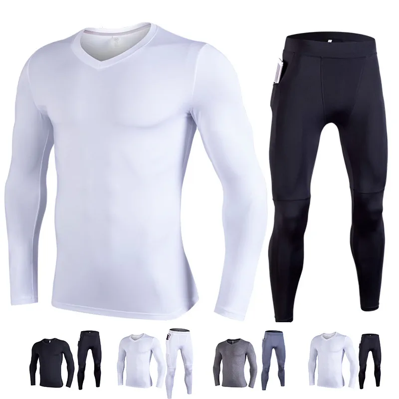 

MMA Kit Rashguard Male Man Compression Sports Suit Quick drying Perspiration Fitness Training Sportswear Jogging Running Clothes