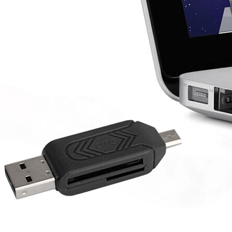 4 в 1 USB 2,0 TF/SD Micro USB OTG многофункциональный компьютер телефон кард-ридер