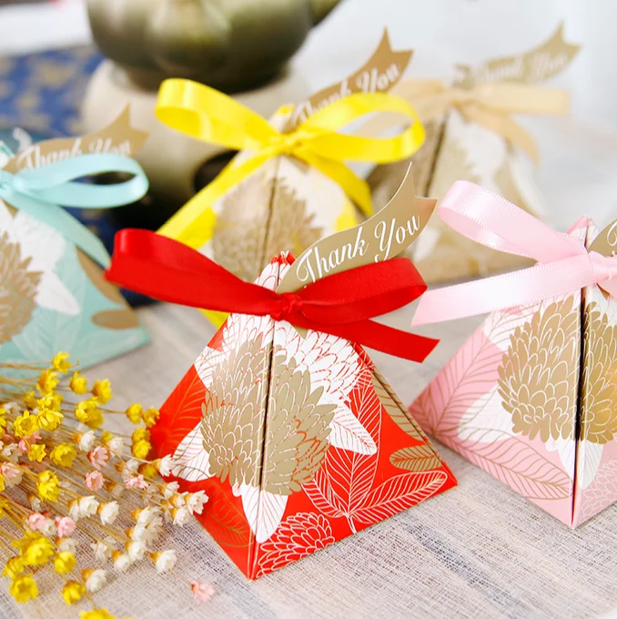 50 шт. золотые розовые желтые синие красные листья треугольная пирамида свадебные