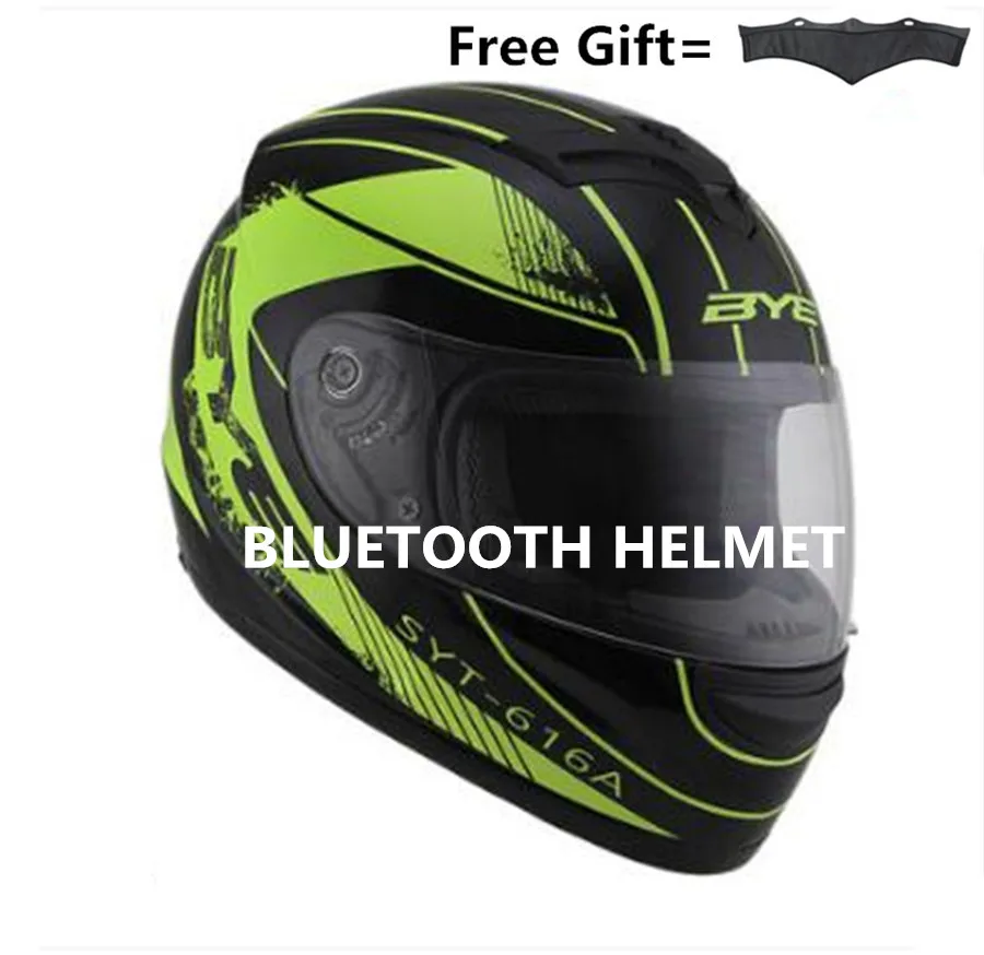 Bluetoot helmet Мотоцикл Bluetooth шлем велосипед темные линзы со встроенным домофоном музыка телефонный звонок мате черный s m l xl XXL - Цвет: Bluetoot helmet