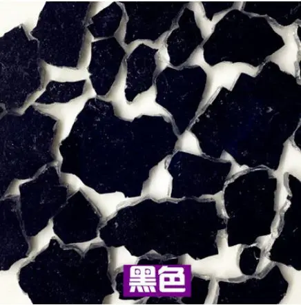 120 г/пакет несколько цветов зеркальное стекло с эффектом потрескавшегося льда мозаика Плитки набор «сделай сам» для поделка подсвечники из палочек мозаика творческий материал ручной работы - Цвет: type11