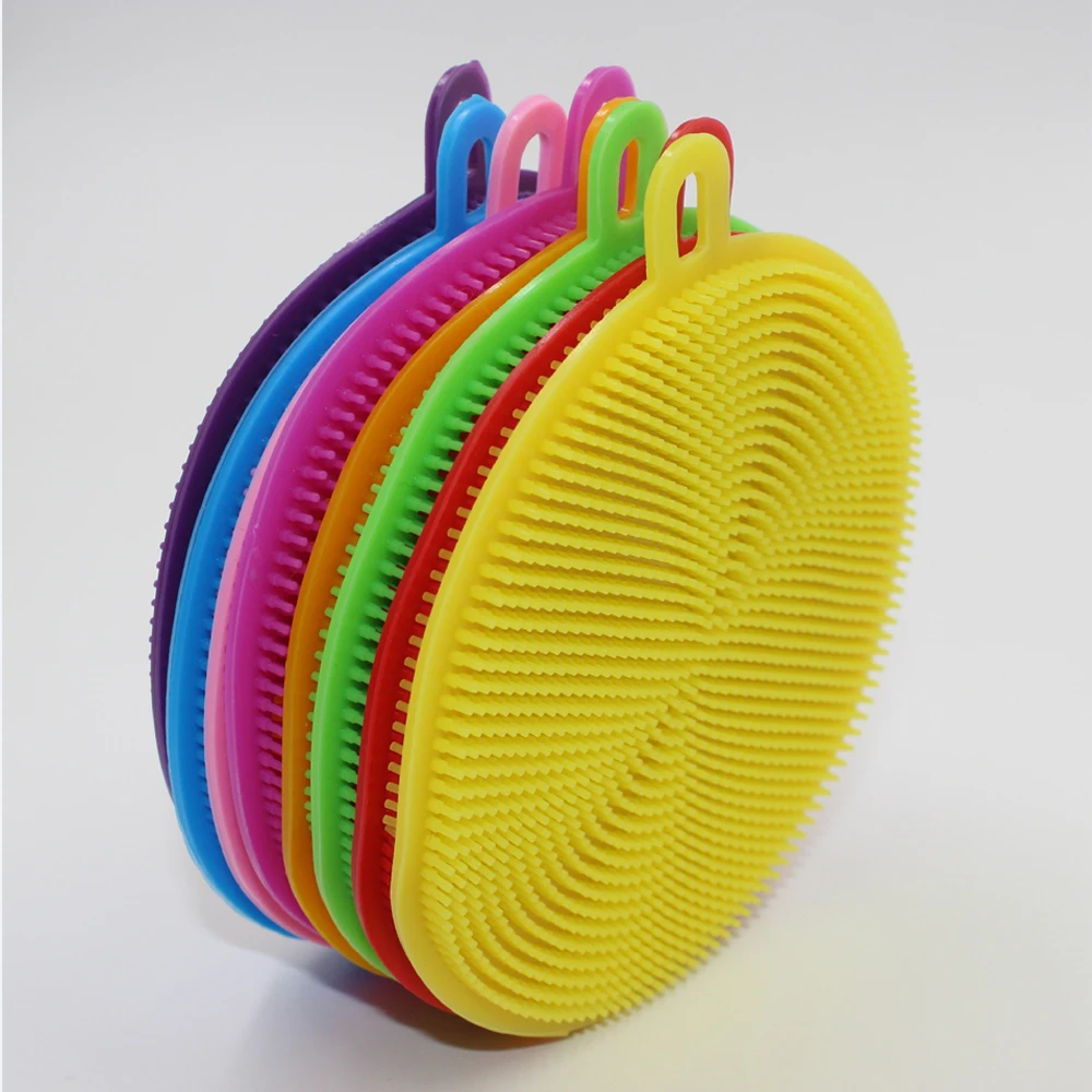 Волшебные чистящие щетки силиконовая миска для мытья посуды коврик кастрюля