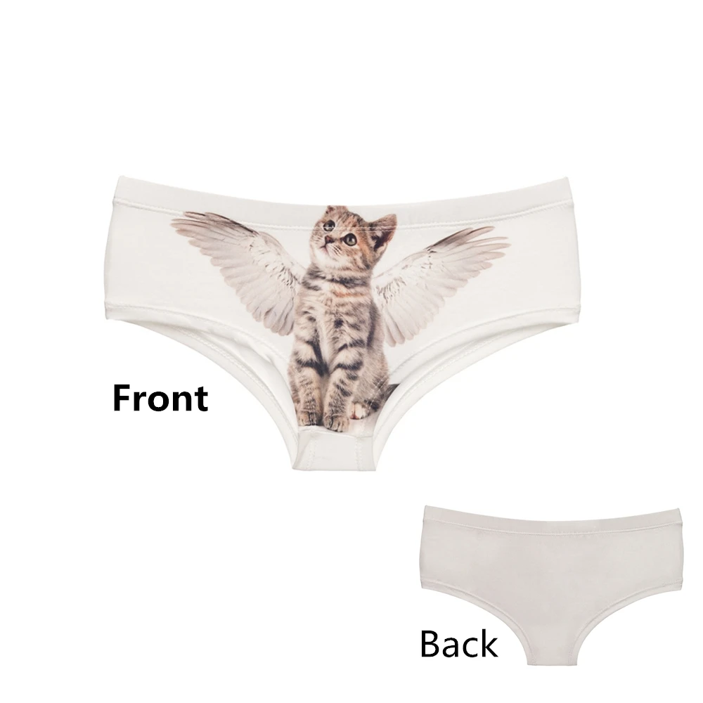 Для женщин Трусики брифы имитации животных Свинья полиэстер канадский голая