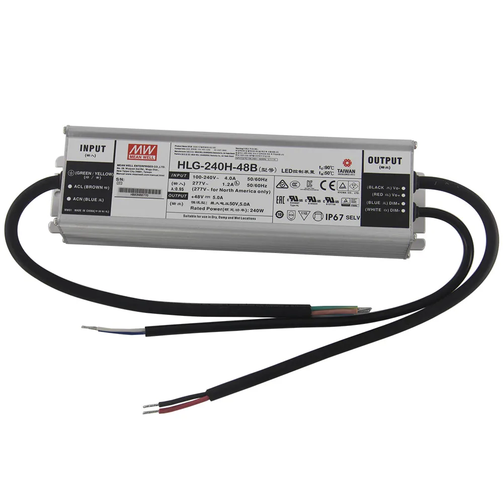 Samsung LM301B/mix 660nm 3000K led 288 шт. PCBA полный спектр Квантовая плата Регулируемый источник питания Meanwell HLG-320H-48B/HLG-480H