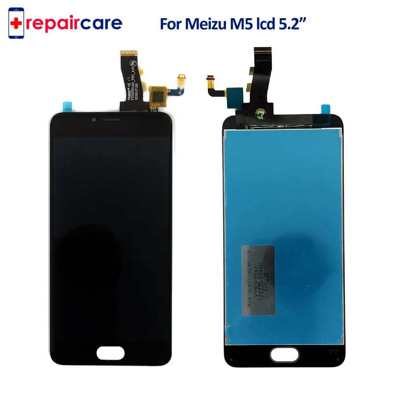 Оригинальный ЖК-дисплей 5 2 дюйма для Meizu M5 дигитайзер сенсорного экрана модуль
