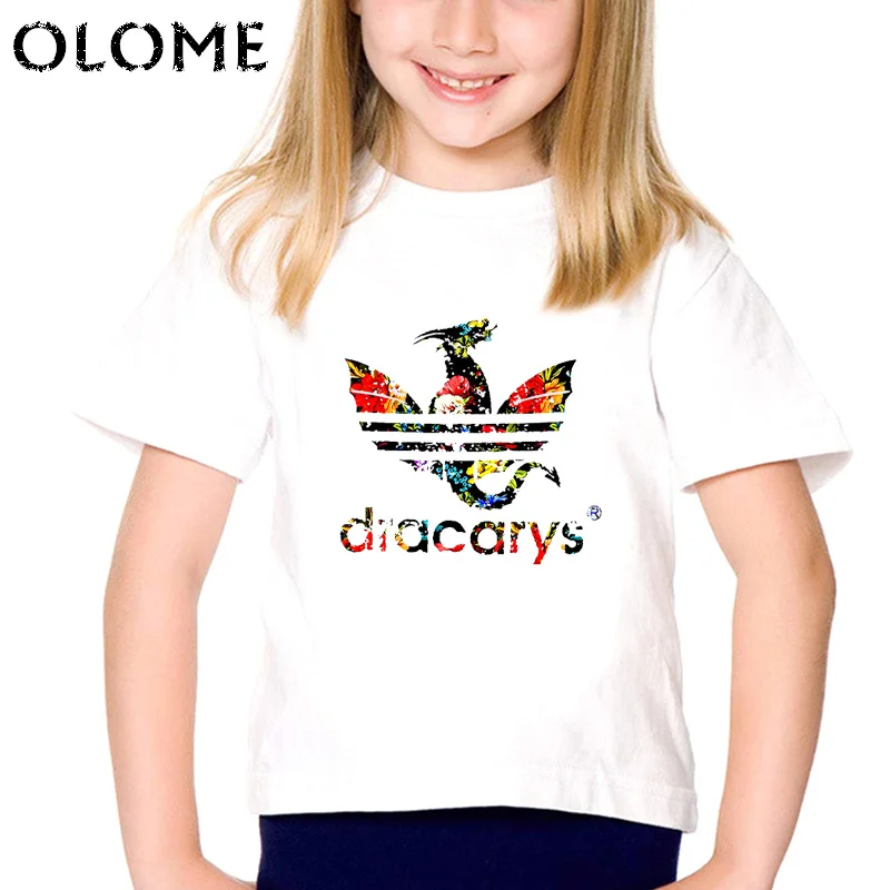 Одинаковая одежда для всей семьи футболка Dracarys с героями игры престолов тройники
