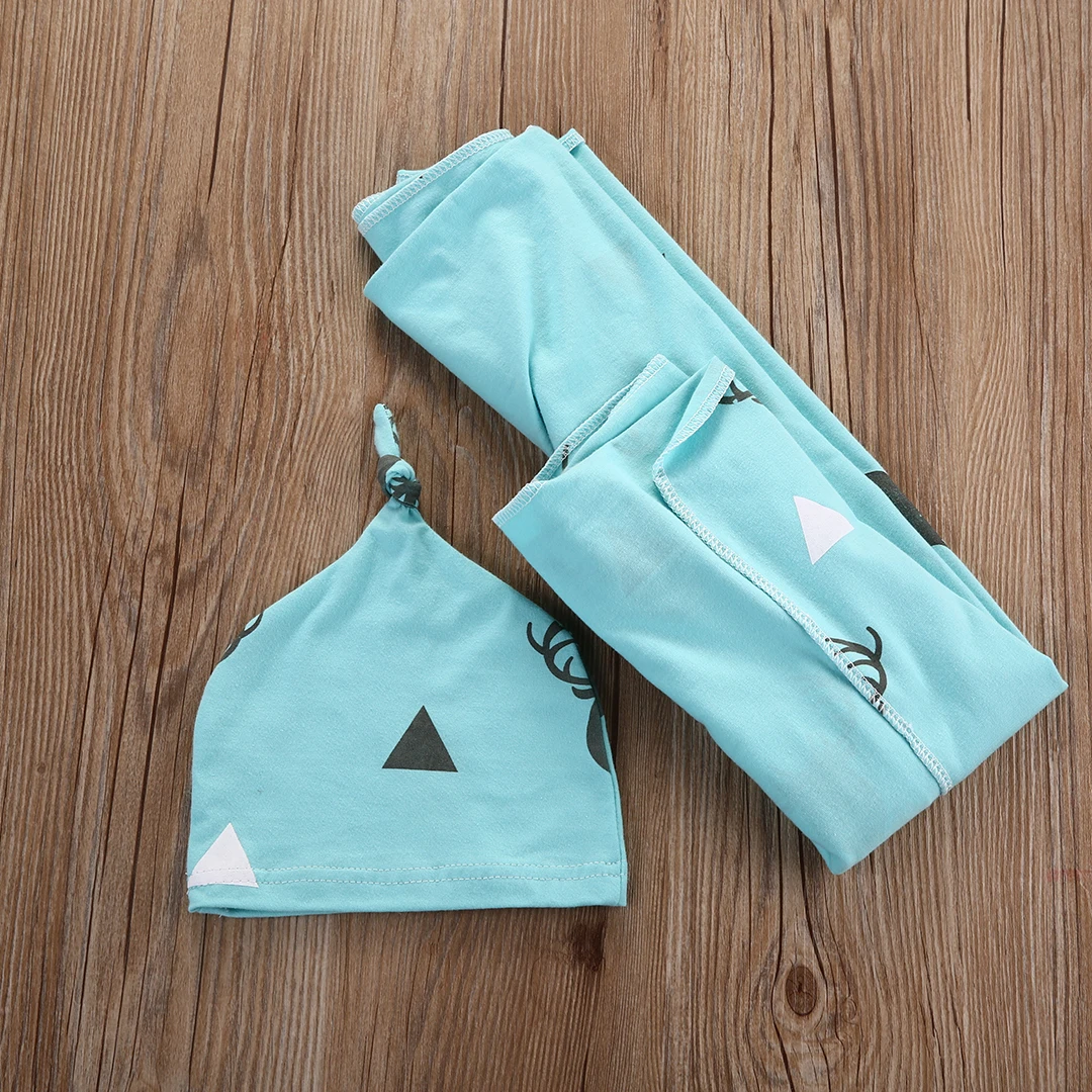 Модные теплые одеяла Pudcoco для новорожденных мальчиков и девочек милый