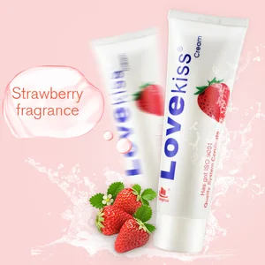 интимные товары для секса Любовь поцелуй Клубника Крем анальный секс лубрикант оральный смазочный вагинальный массажное масло продукт секса 100 мл
