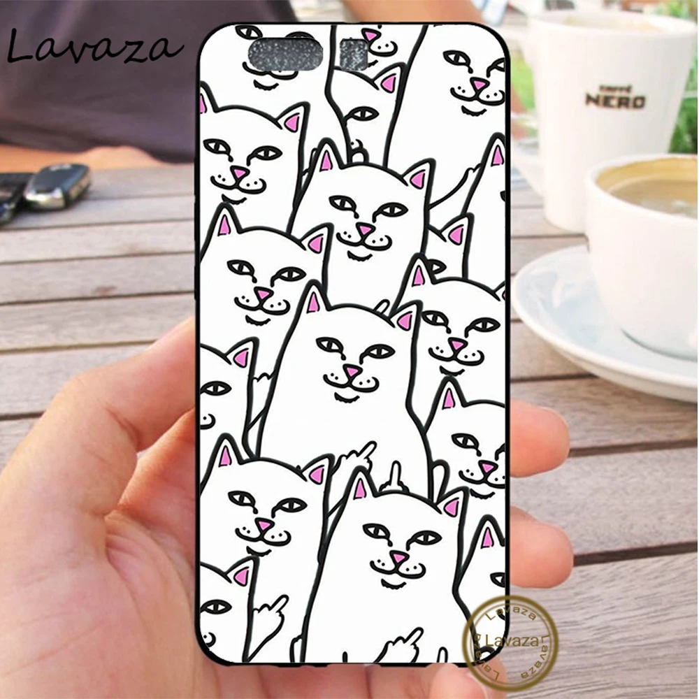 7 Lavaza модный Забавный силиконовый чехол с принтом кота для huawei P8 Lite P9 Mini P10 P20 Pro P Smart P30 - Цвет: 7