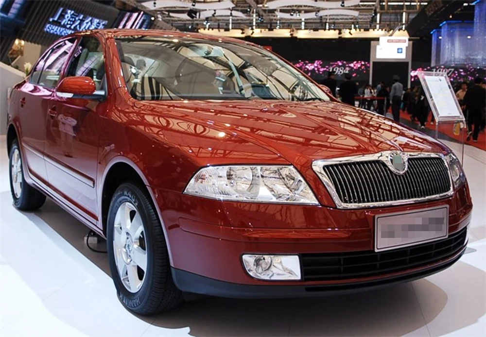 Для Skoda Octavia 2007 2008 2009 Автомобильная фара с прозрачными линзами
