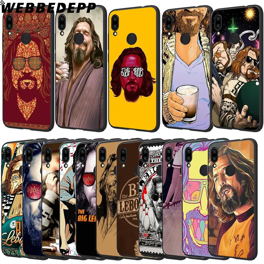 WEBBEDEPP большие мягкие чехлы Lebowski из ТПУ для Xiaomi Redmi 7 4A 5A 6A 8A S2 4 4x5 Plus 6 Pro|Бамперы| |