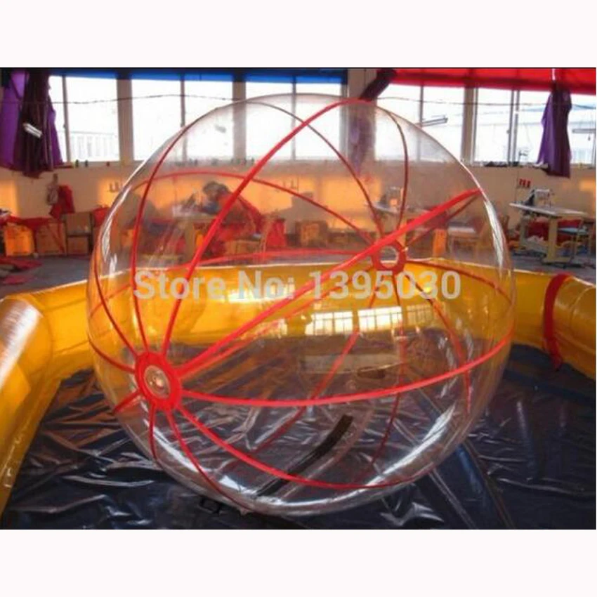 1 5 м диаметр Забавный развлекательный водный мяч надувной ходячий шар Зорб для 2