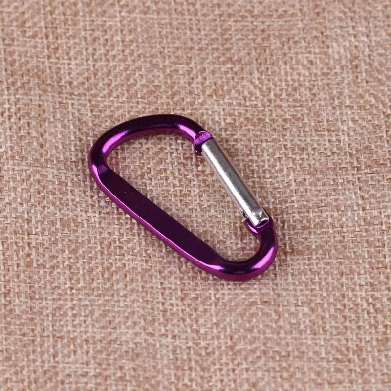 Diy брелок из сплава D-типа Многофункциональная безопасная Пряжка быстрая висящий