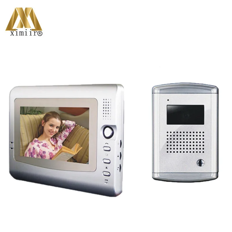 

TFT Color Screen Intercome 7inch Video Door Phone Video Door Bell V7C-L Camera Can Be Adjusted V7C-L