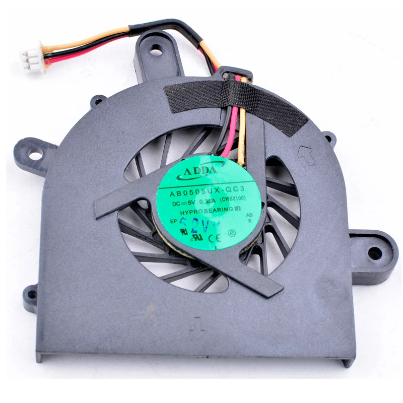 Оригинальный AB0505UX-QC3 (CWS3100) 5V 0.35A DIY ноутбук встроенный процессор вентилятор