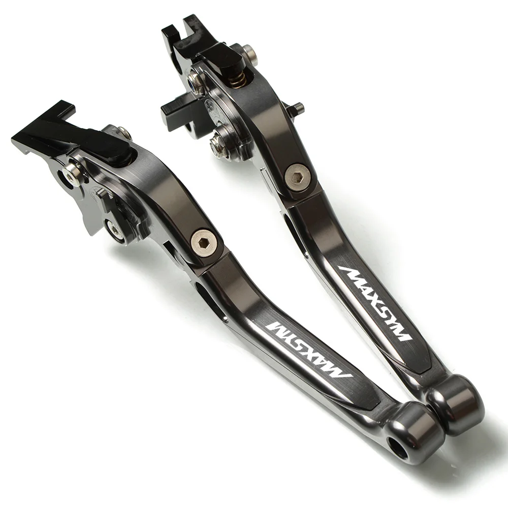 S color style Motorcycle Accessories Folding handle Brake Clutch Levers For SYM MAXSYM 400i 600i MAX 400 600 all years - Цвет: S color style