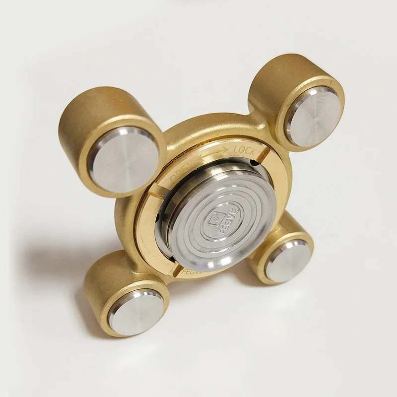 FEGVE Летающий воздух Тигр пальцы Спиннер металлический ручной на палец EDC