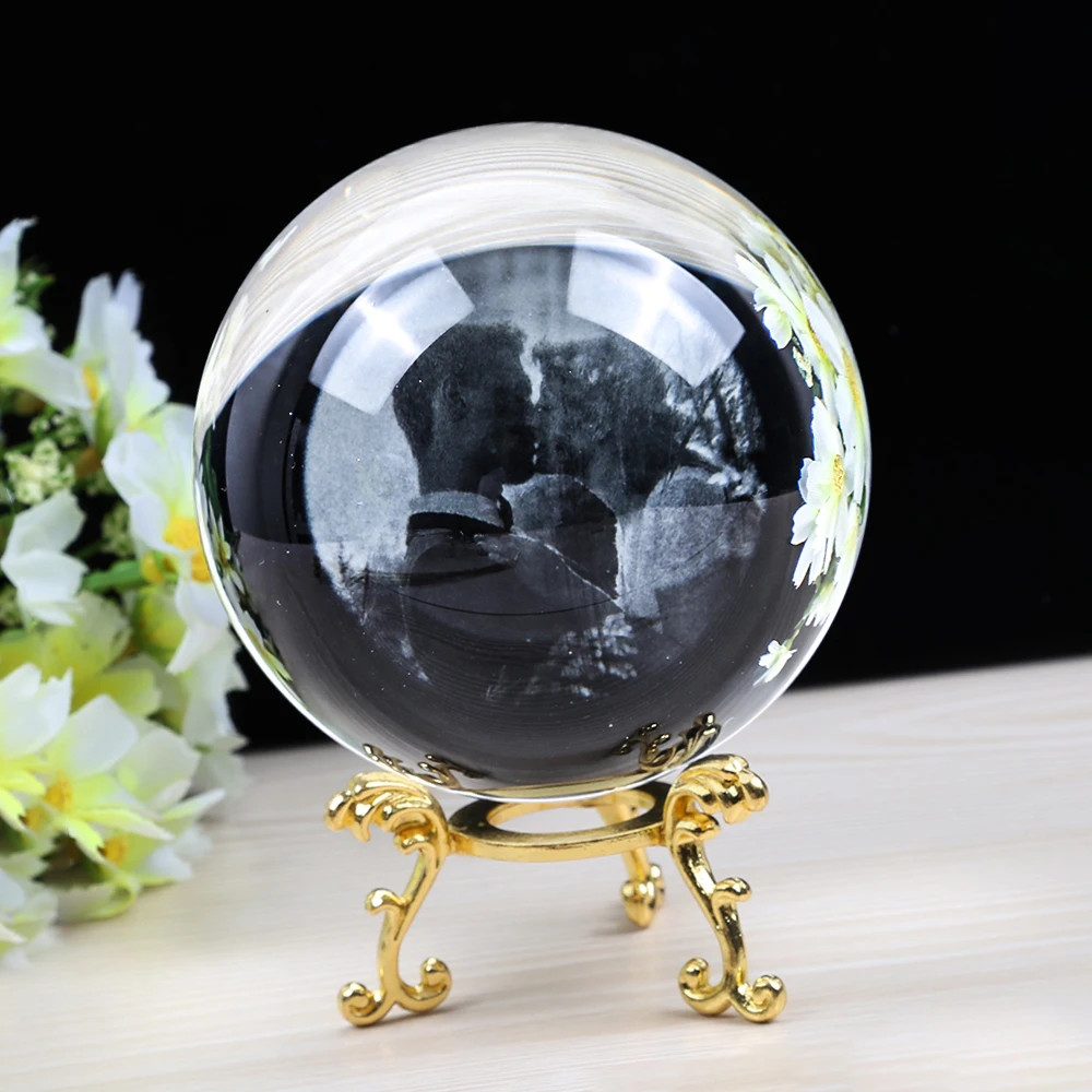 Персонализированные декоративные хрустальные шары для мужчин подарки подруги